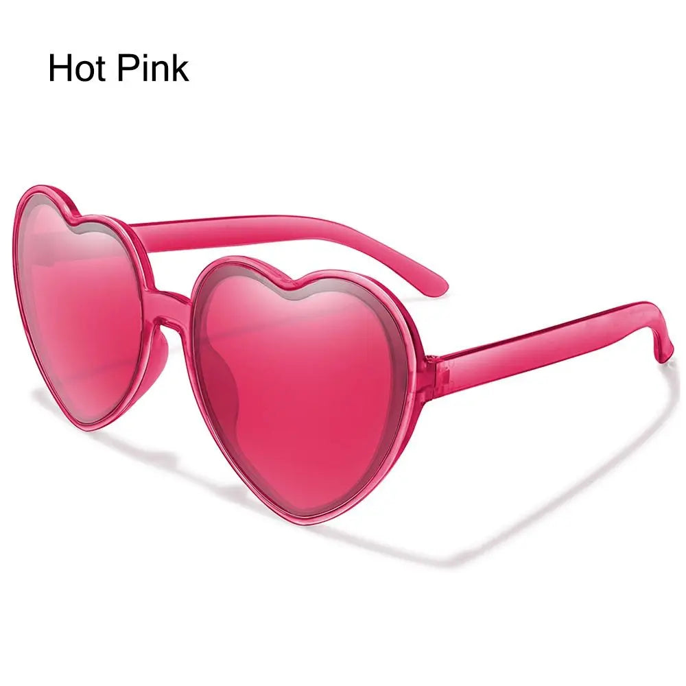 Herz Sonnenbrille für Frauen Männer Randlose Gradienten Sonnenbrille UV400 Weibliche Sommer Shades Luxus Marke Design Damen Brillen 2025