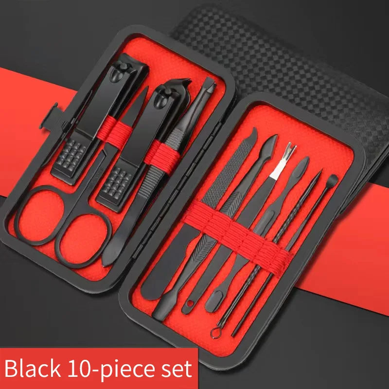 Nagel Clipper Set Set Praktische Schönheit Werkzeuge Nagel Clipper Maniküre Nagel Trimmer Pediküre Messer Ohr Peeling Messer Nagel Maniküre T