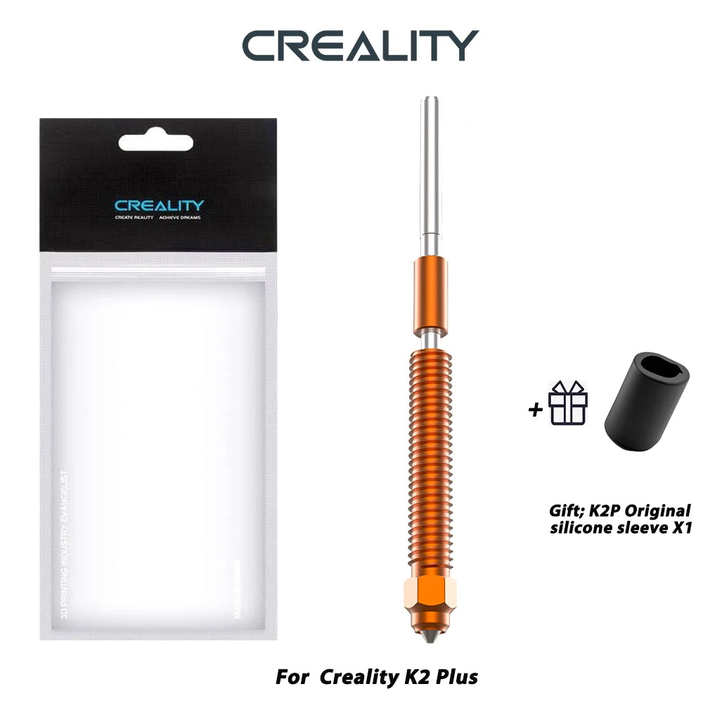 Creality Original K2 Plus Düsenset 0.4/0.6/0.8mm, gehärteter Stahl, hoher Durchfluss, 3D-Druckerzubehör