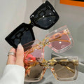 3PCS Mode Großen Rahmen Sommer Dekoration frauen Sonnenbrille retro Stil Outdoor Reise Gläser