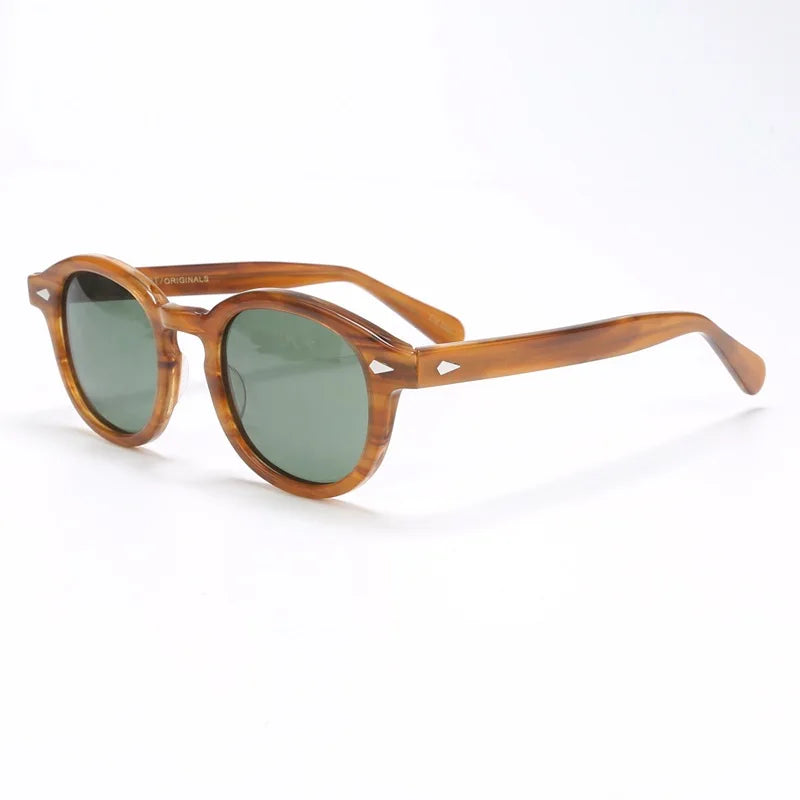 Lemtosh Sonnenbrille Mann Johnny Depp Polarisierte Sonnenbrille Frau Luxus Marke Vintage Acetat Rahmen Fahrer Schatten