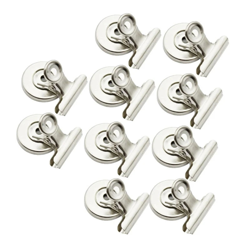 10 Stück Magnet clips starke Kühlschrank magnete Magnet papier klemmen für Kühlschrank Schul büro Whiteboard Bullet board