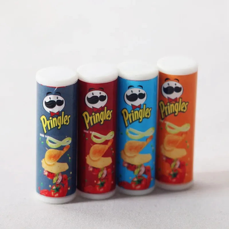 Neues Miniatur-Puppenhaus im Maßstab 1:6, Snack, Kartoffelchips, Lebensmittel für Barbies, Puppenhaus, Rollenspiel, Küchenspielzeug