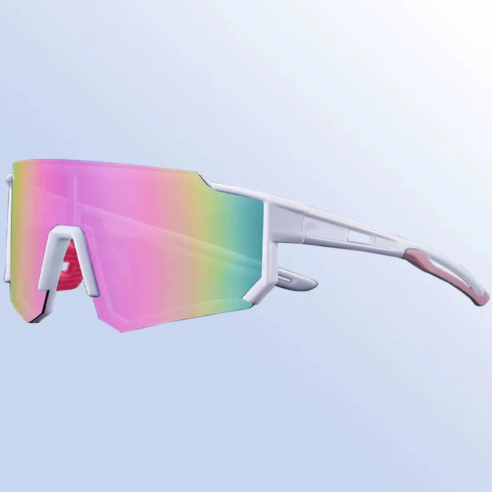UV Sandproof Radfahren Sonnenbrille Klare Anti Strahlung Objektiv Outdoor Sport Brille Schutz Übergroße Winddichte Gläser