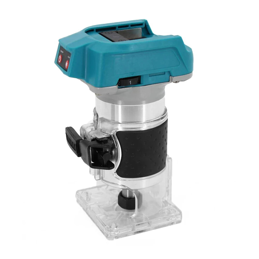 Holzbearbeitung Elektrische Trimmer Bürstenlosen Trimmen Maschine Holz Router Fräsen Gravur Schlitzen Maschine Für Makita 18V Batterie