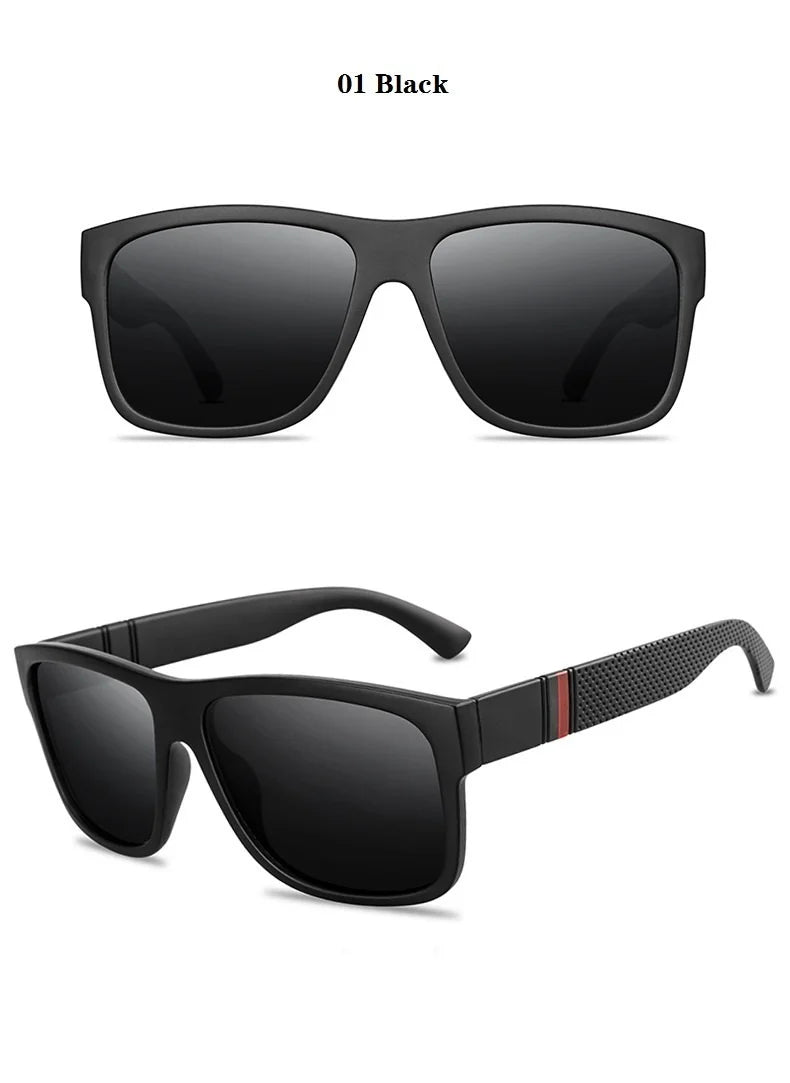 Klassischen Quadratischen Vintage Sonnenbrille Männer Polarisierte Gläser Frauen Retro Fahren Sonnenbrille Mann Luxus Angeln Brillen Oculos Gafas