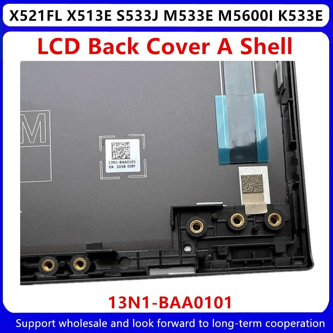 Neue Für Asus VivoBook 15X521FL X513E S533J M533E M5600I K533E LCD Back Cover Hinten Deckel EINE Shell 13N1-BAA0101
