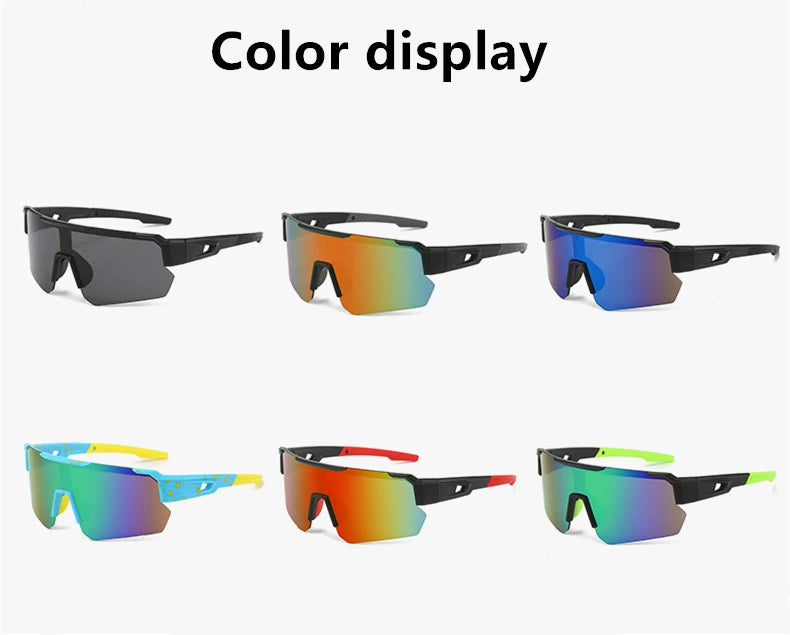 Sonnenbrille für Männer Sport Fahrrad Brille Fahrrad Mountainbike Wandern Camping Golf UV-Schutzbrille Frauen Baseball