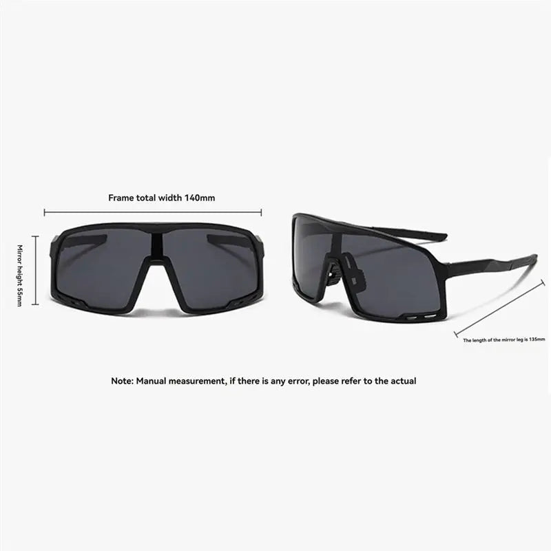 XSXS-Fahrrad-Sonnenbrille Outdoor-Sport-Radbrille Sonnenschutzbrille Winddichte Sonnenbrille C