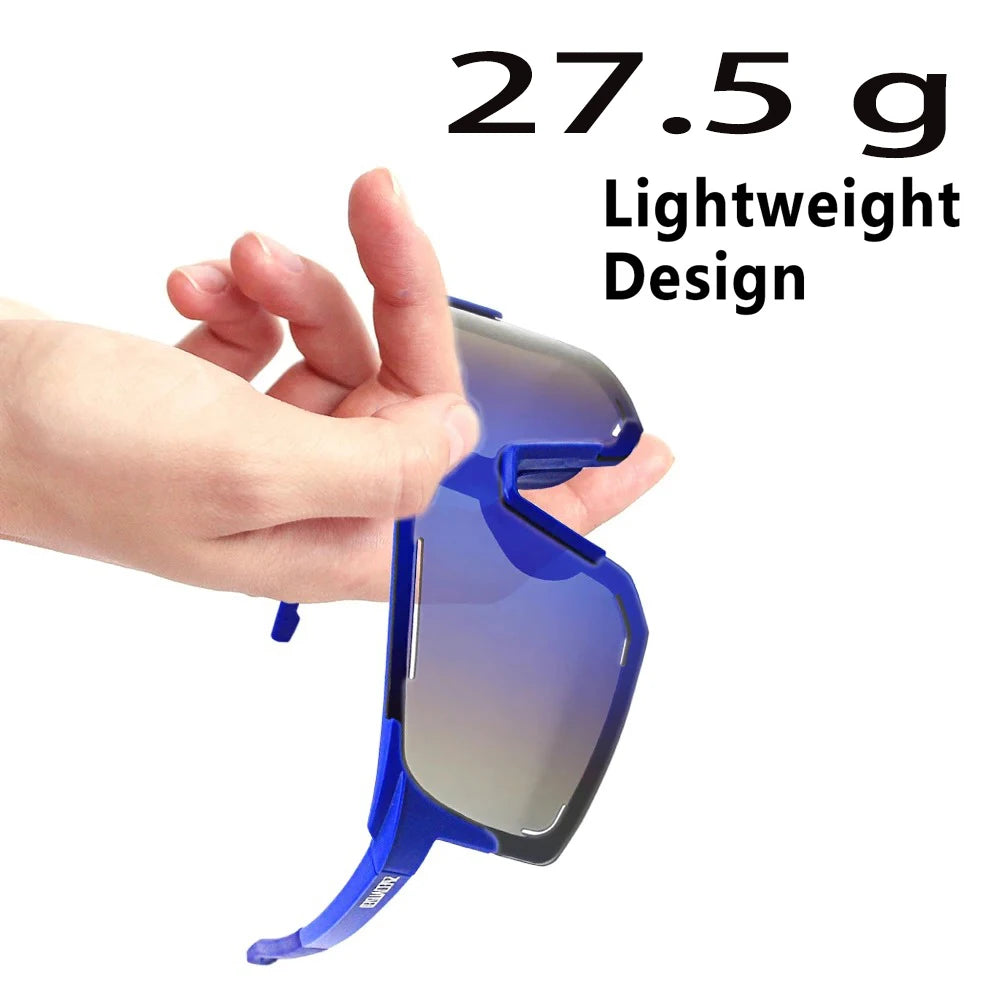 Riesige Sonnenbrille zum Radfahren und Angeln in professioneller Qualität – UV-Schutz, blendfrei, stoßfest, Outdoor-Sport, Damen und Herren