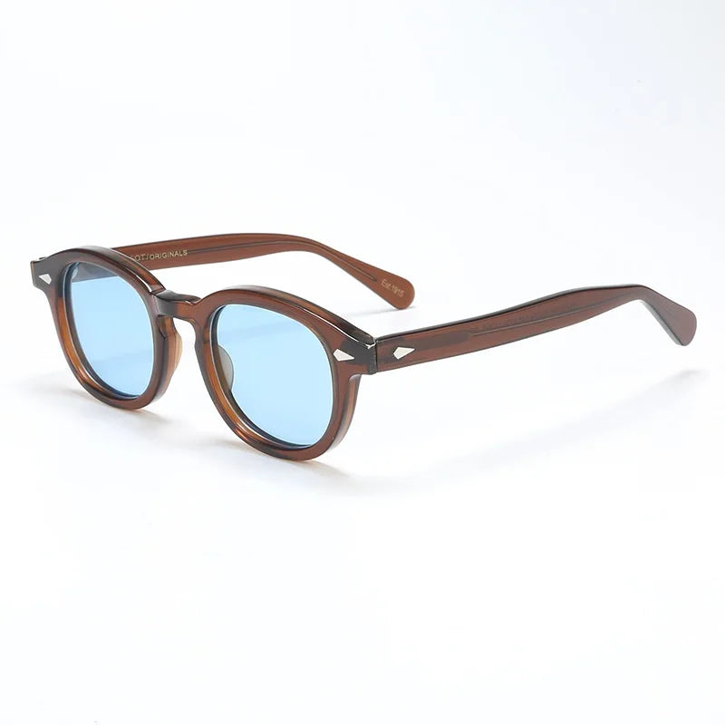 Lemtosh Sonnenbrille Mann Johnny Depp Polarisierte Sonnenbrille Frau Luxus Marke Vintage Acetat Rahmen Fahrer Schatten