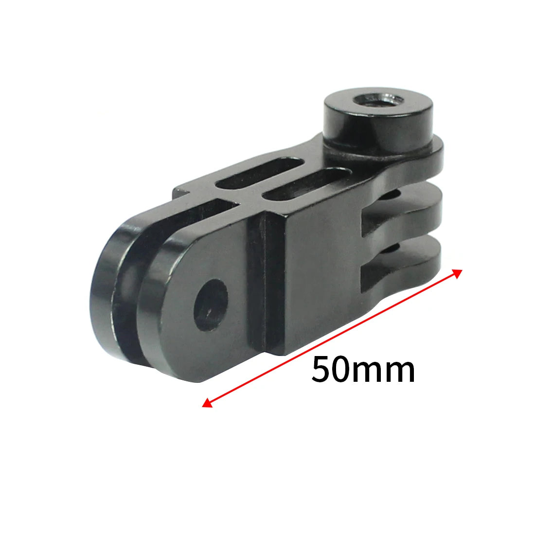 CNC-Aluminium-Drei-Wege-Schwenkarm-Montageadapter für GOPRO Hero 13 12 11 10 Session Yi SJcam EKEN Sony DJI Action Kamerastativ