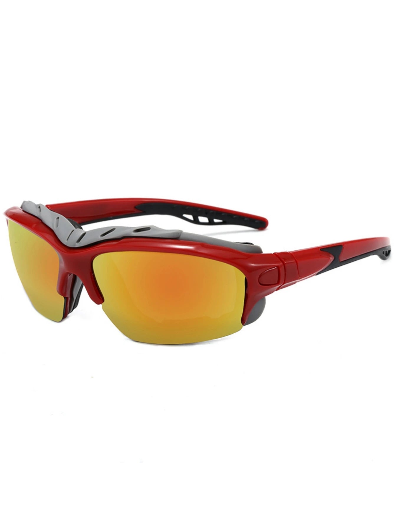 Ein Paar Outdoor-Sonnenbrillen, Outdoor-Sportbrillen für Herren, Fahrrad-Sonnenbrillen, Reitbrillen, Schwammbrillen zum Windschutz