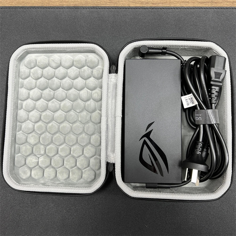 Hartschalen-Aufbewahrungsbox, Tragetasche für ROG Zephyrus M16 / Strix Scar 16 / Strix G16 Laptop-Netzteil 330 W/240 W/280 W