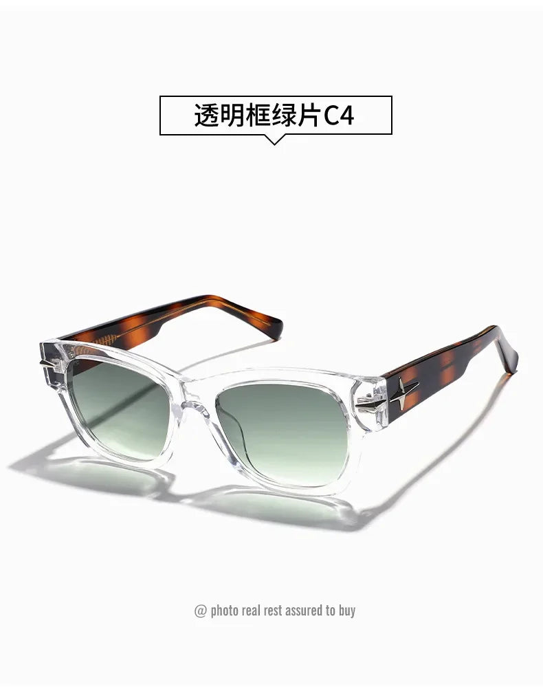 Rechteckige Sonnenbrille für Damen, Retro-Fahrbrille, 90er-Jahre-Vintage-Mode, schmaler quadratischer Rahmen, UV400-Schutz