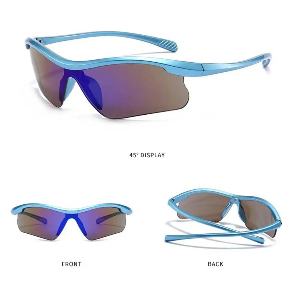 Outdoor-Sport Sonnenbrille Mode Frauen Männer halb randlose Sonnenbrille Fahrrad brille Fahrrad brille