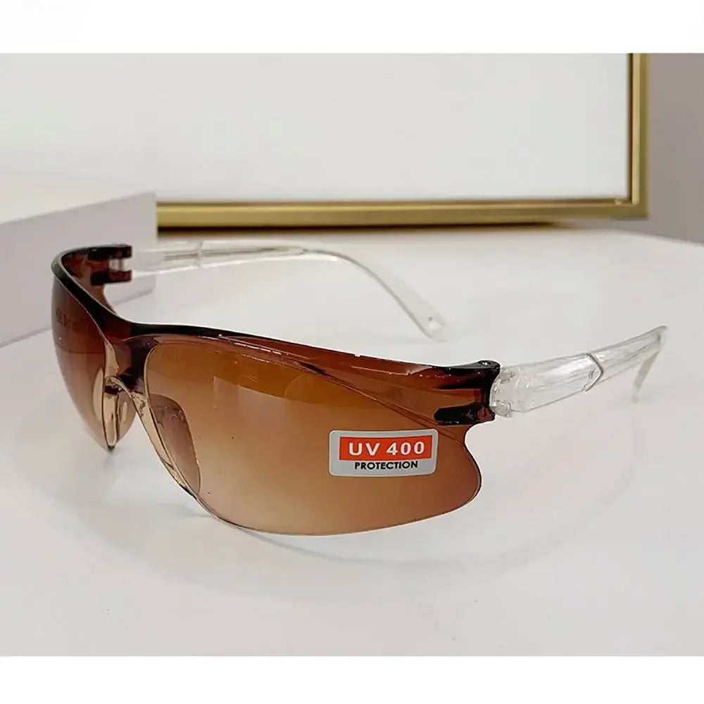 Radfahren Sonnenbrillen UV400 Brillen Sportbrille Universal Schlagfest Staubdicht Sanddicht Winddicht Schutzbrille