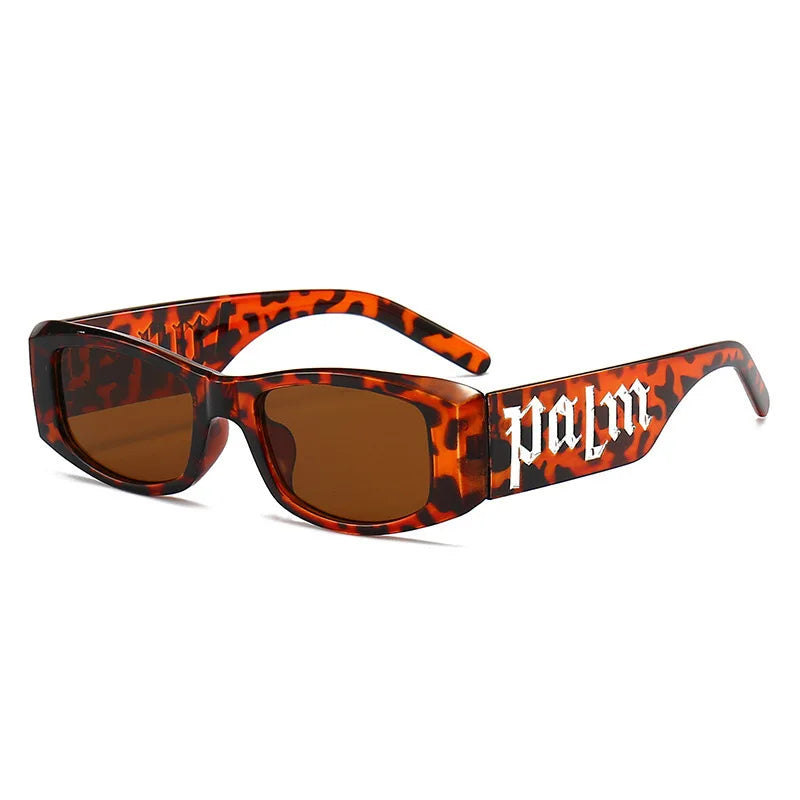 Sonnenbrille weiblich ins Straße Schießen Sonnenschutz Internet Celebrity Brille funky konkave Form kleine Rahmen Sonnenbrille 5326