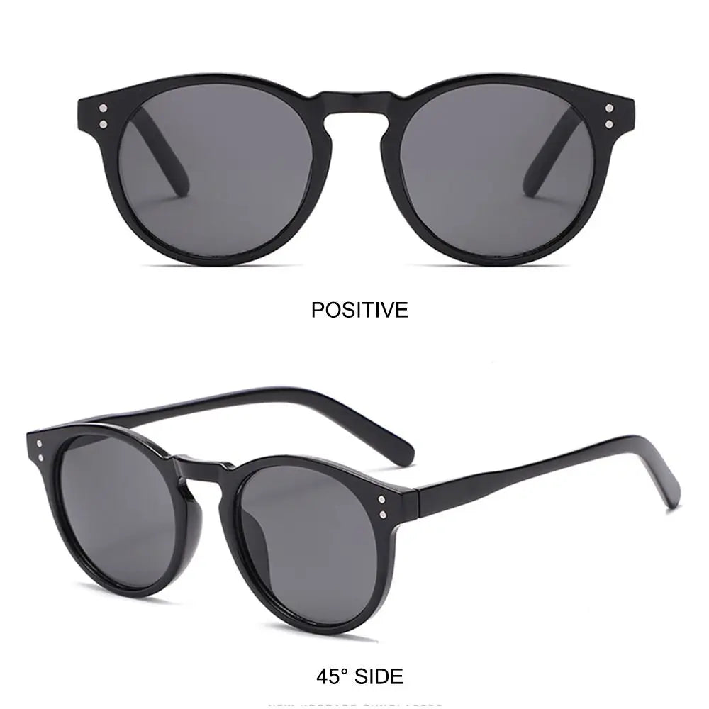Schwarze Sonnenbrille Mode Sonne UV400 Schutzbrille Retro Brillen Reisen