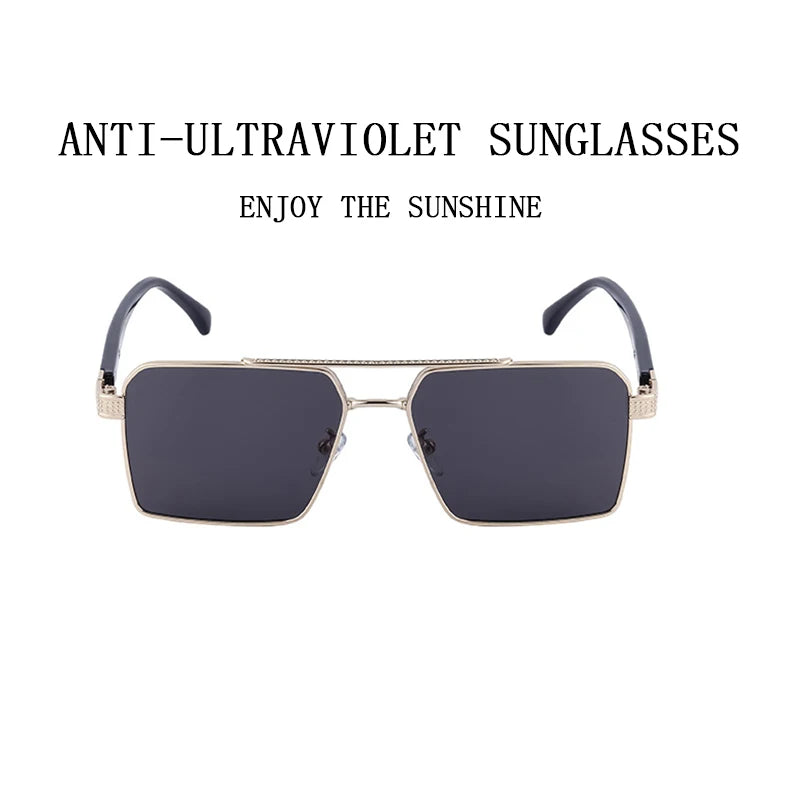 2023 quadratische Sonnenbrille für Männer Luxus Sonnenbrille Frauen trend ige Vintage Mode Brille Sonne Gafas de Sol Hombre Lünette Soleil Femme