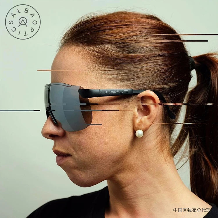 ALBA Radfahren Goggl Sonnenbrille Sport Radfahren Brille Mail Brille Fahrrad Mountainbike Brille männer Brillen ciclismo mtb