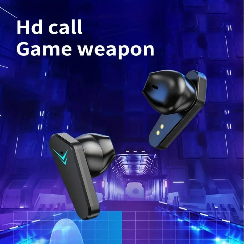 TWS Drahtloses Bluetooth-Headset, LED-Display, Gamer-Ohrhörer mit Mikrofon, kabellose Kopfhörer, Geräuschunterdrückung, Bluetooth-Kopfhörer X15
