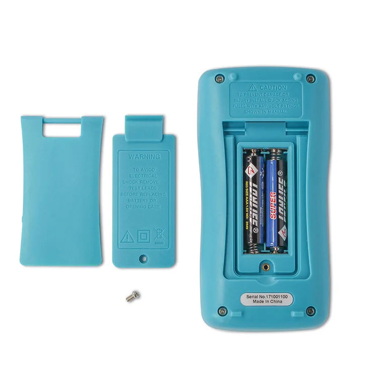 ZOYI Pocket Automatik Range Digitalmultimeter ZT101 Tragbare Taschenuhr, Werkzeugkasten mit Uhr