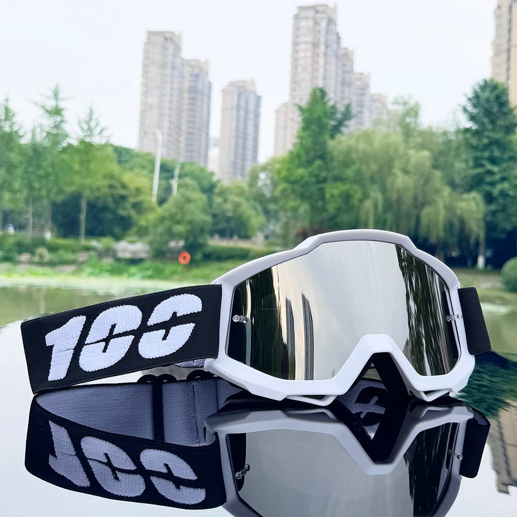 Neue Motorrad Brille Motocross Sicherheit HD Linsen Brille Dirt Bike ATV Ski MTB Brille MOTO Outdoor Radfahren Sonnenbrille