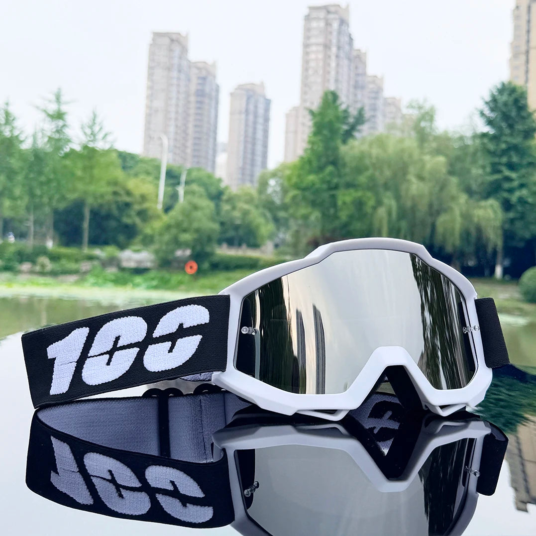 Neue Motorrad Brille Motocross Sicherheit HD Linsen Brille Dirt Bike ATV Ski MTB Brille MOTO Outdoor Radfahren Sonnenbrille