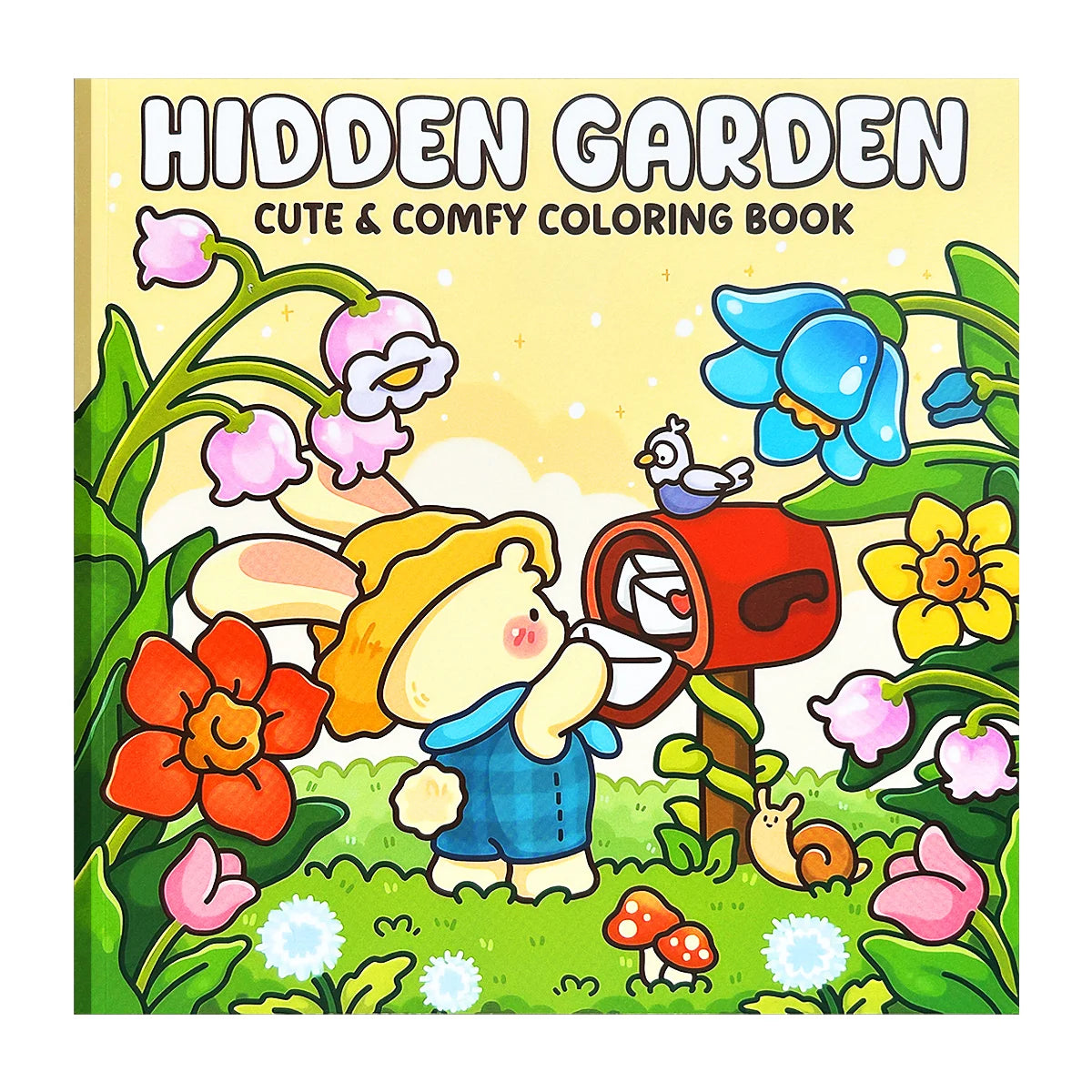 Teeny Baby Cozy Home Malbücher für Erwachsene – 9 Themen Hygge Lifestyle, süßer, bequemer Stressabbau, 2024 neue Kunsttherapie für Erwachsene