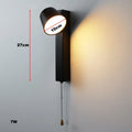 Nordic Wand Lampen mit Pull Schalter Abajur Para Quarto Lampe De Chevet Lampe für Schlafzimmer Arandela Wohnkultur Decoracion Ha