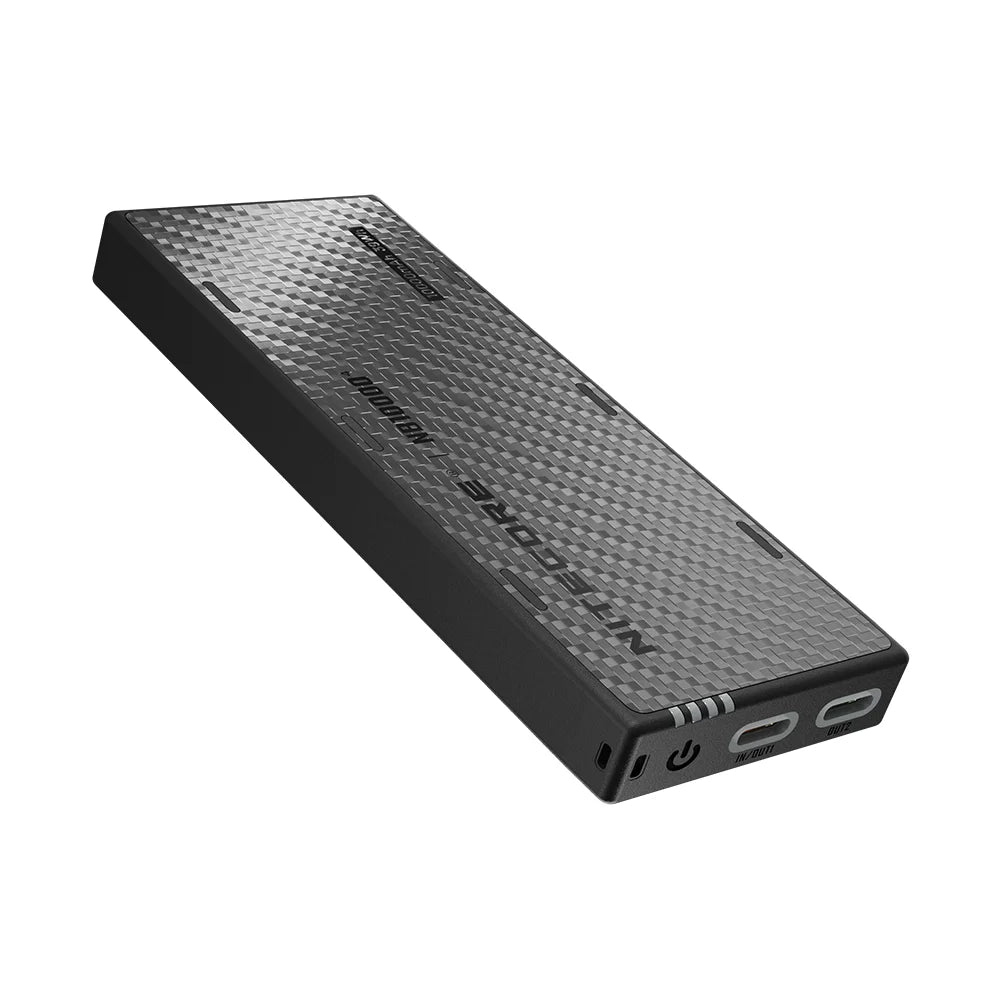 NITECORE NB10000 Gen4 9V 22,5W Schnellladende Carbonfaser-Powerbank 10000mAh Mobile Outdoor-Powerbank IPX7 Dual USB-C