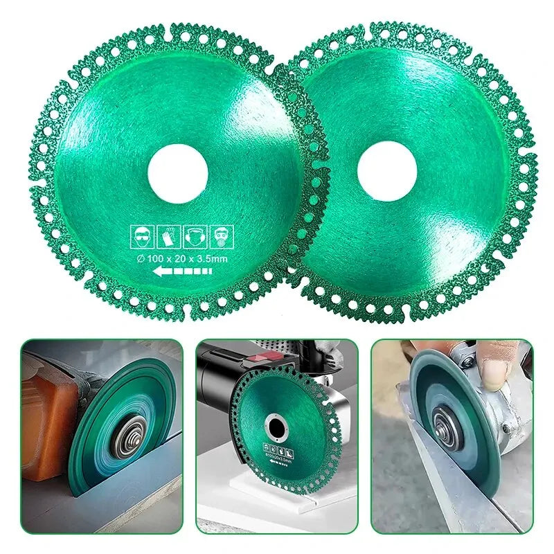 Multifunktionale Verbund Winkel Grinder Löten Cut Klinge Trockenen Schneiden Keramik Fliesen Rock Platte Marmor Eisen Blatt Sägeblatt Werkzeug