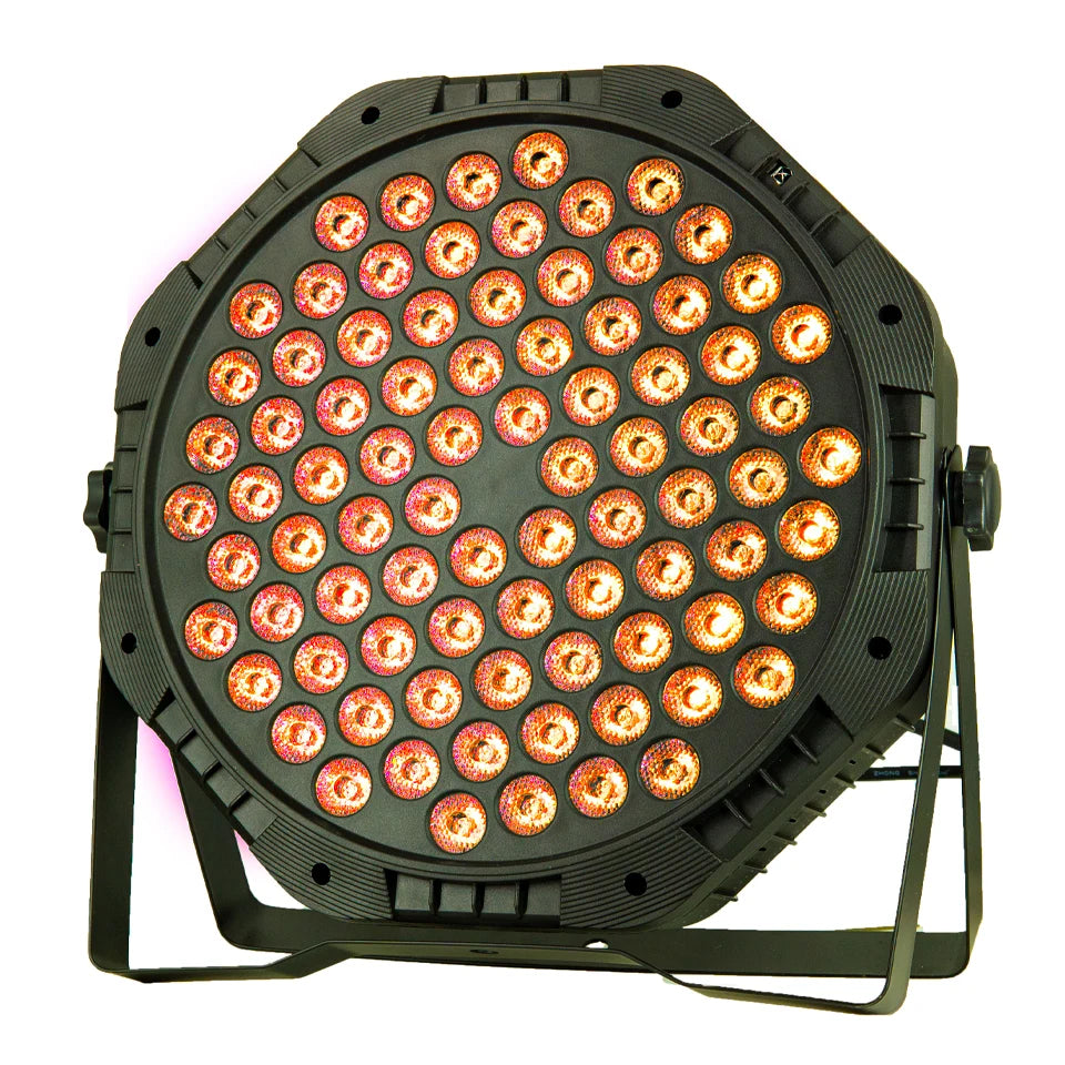Neue 80 W Upgrade 54 Par Licht LED Bühne Party Lichter flache Par Strobe Dmx512 Steuerung RGB 3In1 Farben für DJ Disco Hochzeit Weihnachten