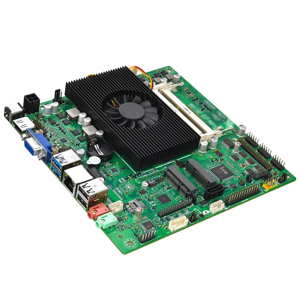 JINGSHA itx-4200U mini itx Motherboard Onboard Intel i5 4200U CPU Dual Channel DDR3 RAM Industrie-Motherboards