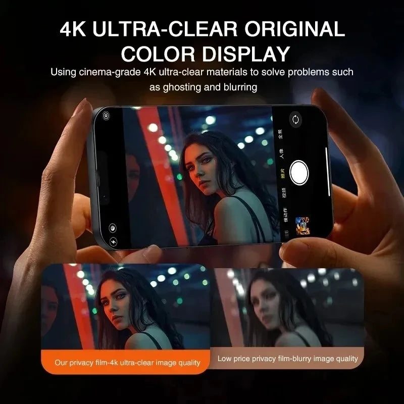 3 Stücke Privatsphäre Displayschutzfolie Für iPhone 17 16 15 14 13 11 12 Pro Max Mini Plus Anti-spion Schutzglas Für iPhone XR X XS 16e