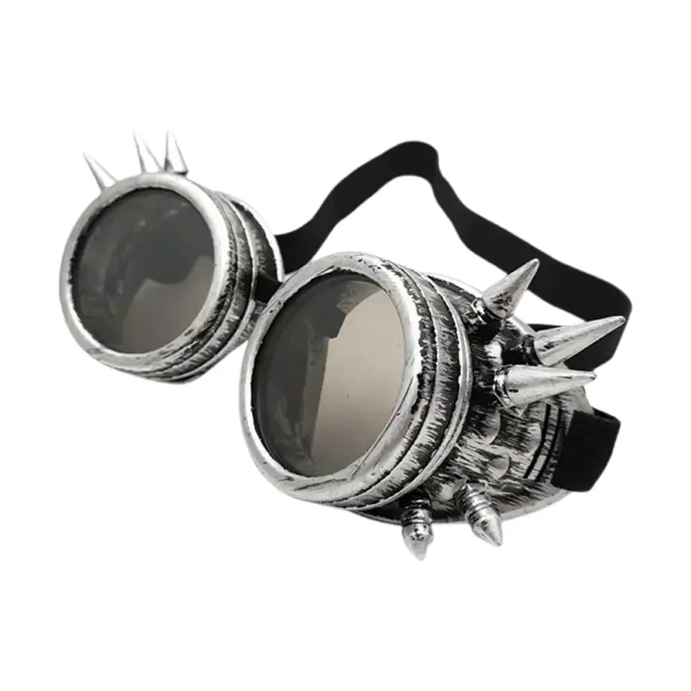 Steampunk-Stil Sonnenbrille Vintage-Stil Brille Schweißen Punk Brille Cosplay Marke Designer Party Dekoration