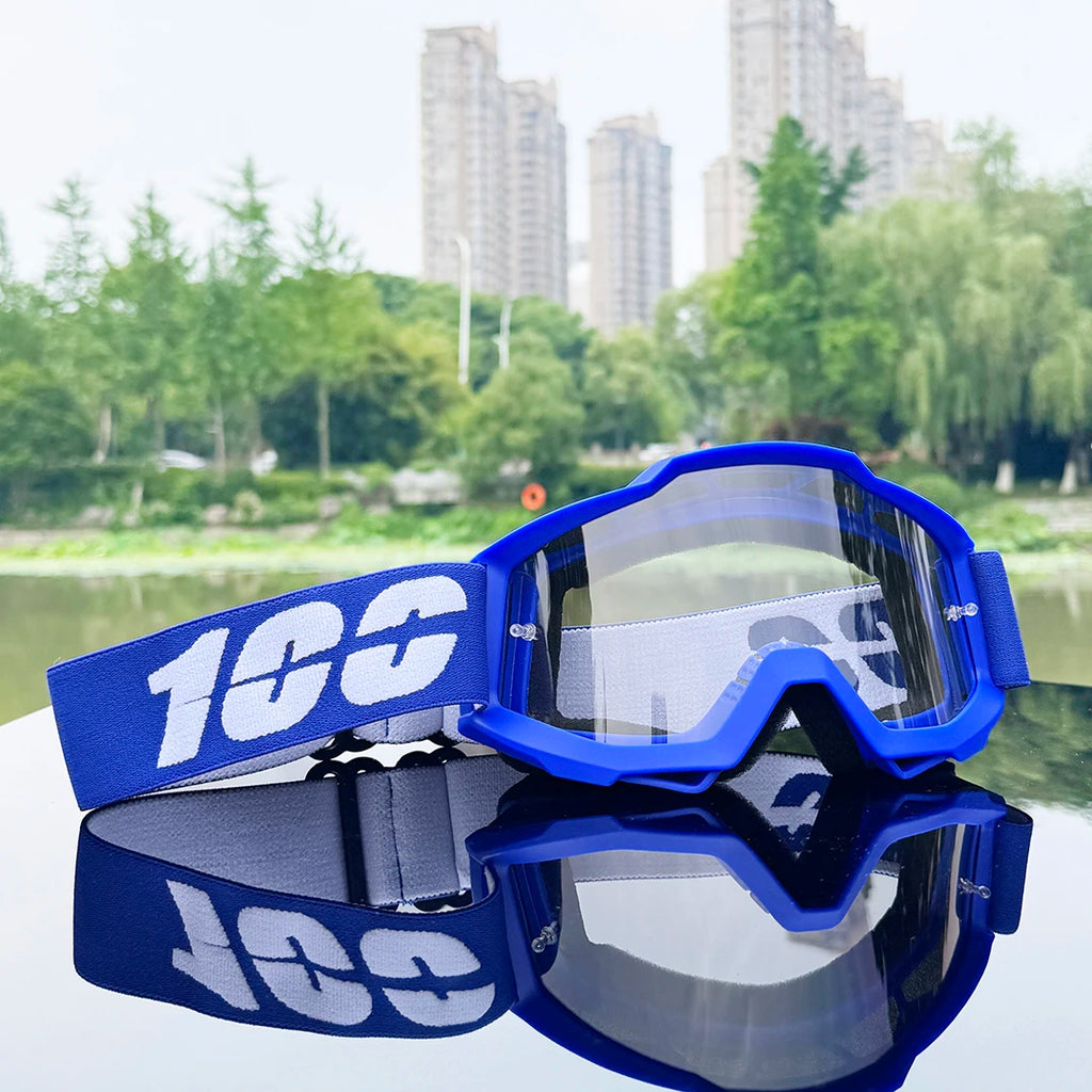 Neue Motorrad Brille Motocross Sicherheit HD Linsen Brille Dirt Bike ATV Ski MTB Brille MOTO Outdoor Radfahren Sonnenbrille