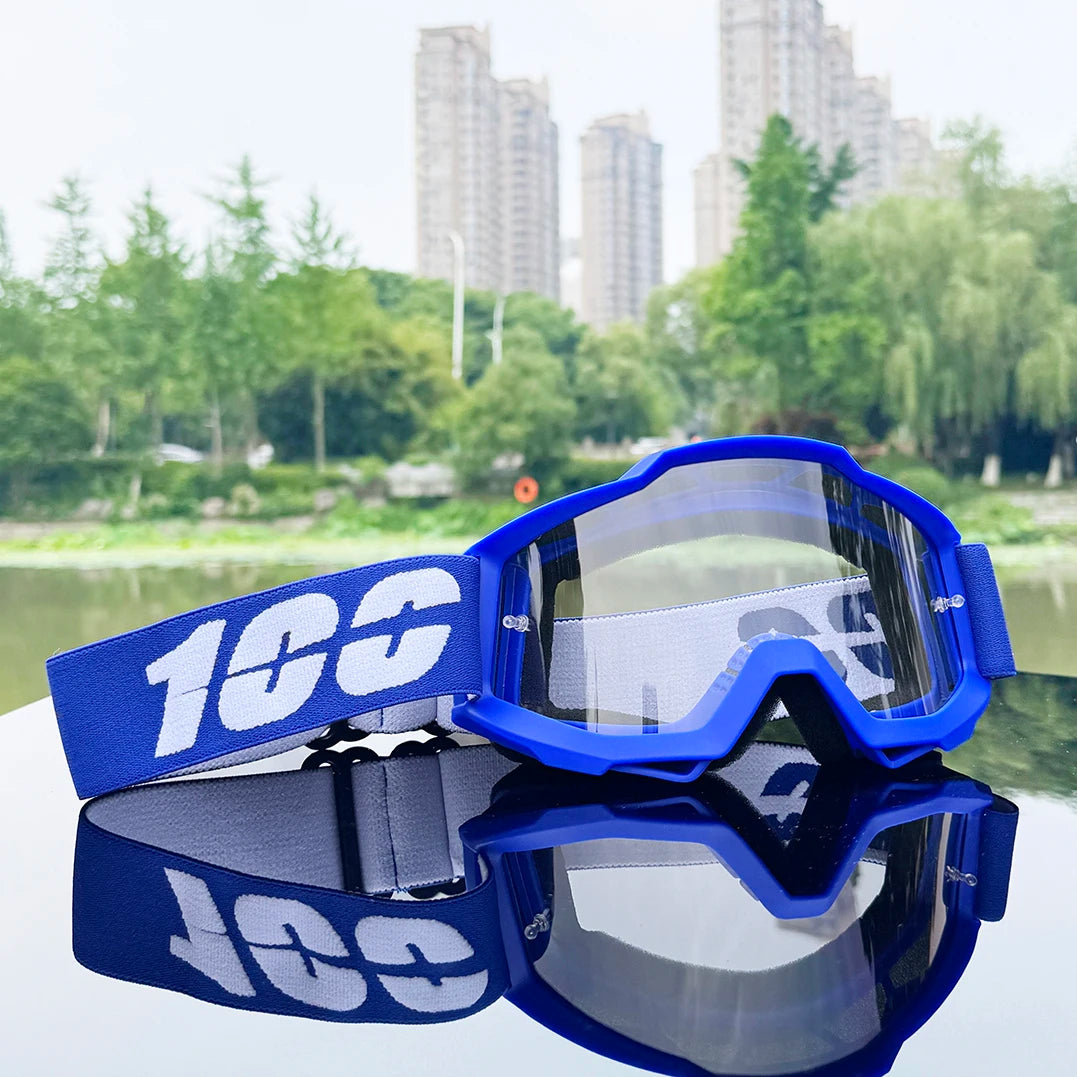 Neue Motorrad Brille Motocross Sicherheit HD Linsen Brille Dirt Bike ATV Ski MTB Brille MOTO Outdoor Radfahren Sonnenbrille