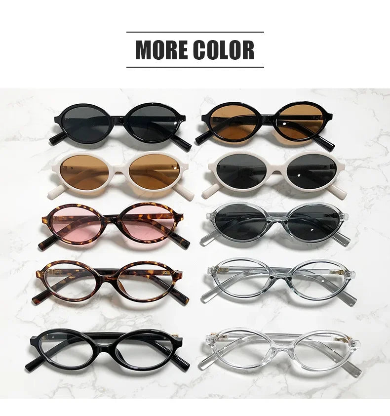 Ins 2025 Luxus Designer UV400 Sonnenbrille Frauen Männer Neue Trendy Oval Sonnenbrille Damen Vintage Kleine Runde Gafas De Sol