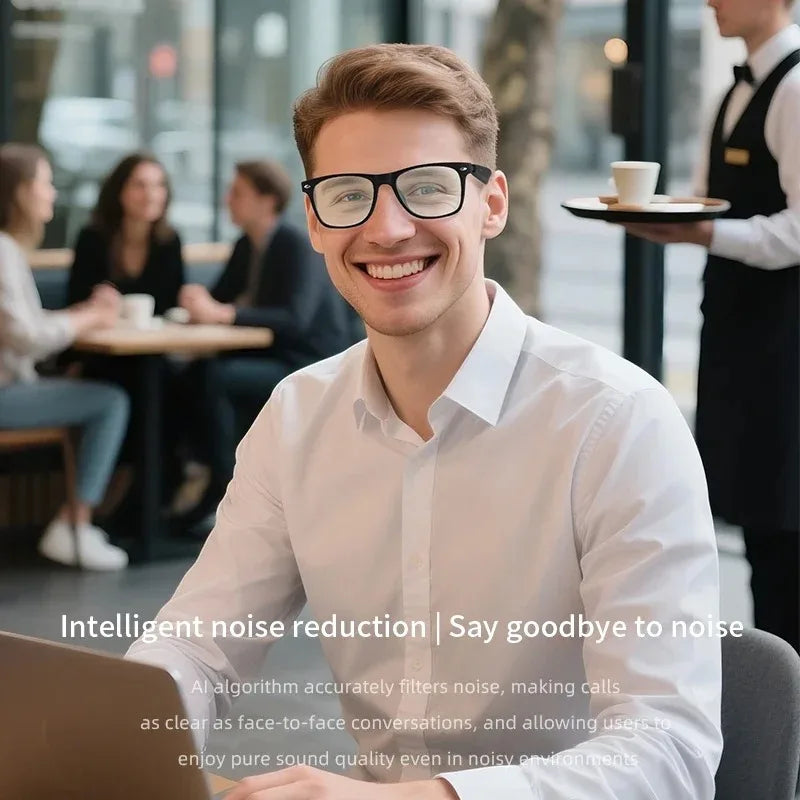 Intelligente Brille, Bluetooth-Anruf, Outdoor-Sport-Kopfhörer, KI-Sprachnavigation, photochrome Linse, wasserdichte Anti-UV-Smart-Sonnenbrille