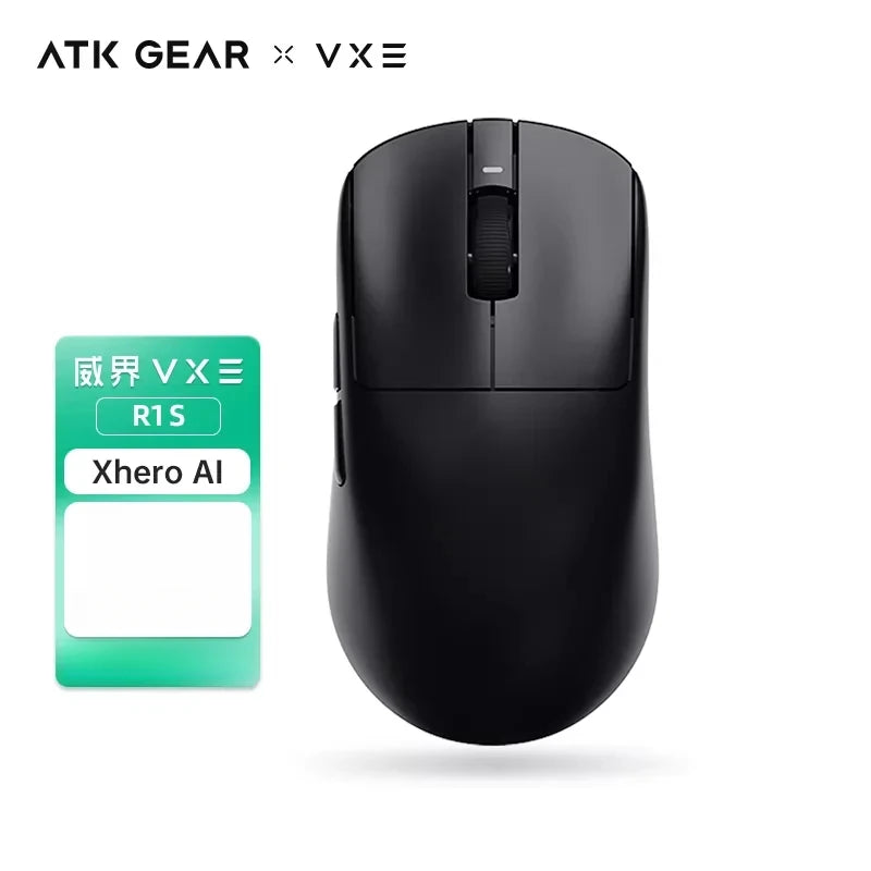 ATK Vxe Dragonfly R1 Maus Schwarz Weiß R1 Se Pro Maus 4K Empfänger Leichte PC Drahtlose Bluetooth Spiel E-sport Zubehör
