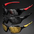 1/3 Stück Sportsonnenbrille für Herren, Leichte Nachtsichtbrille, Fahrrad-, Fahr- und Angelbrille, Modische Verspiegelte Sonnenbrille
