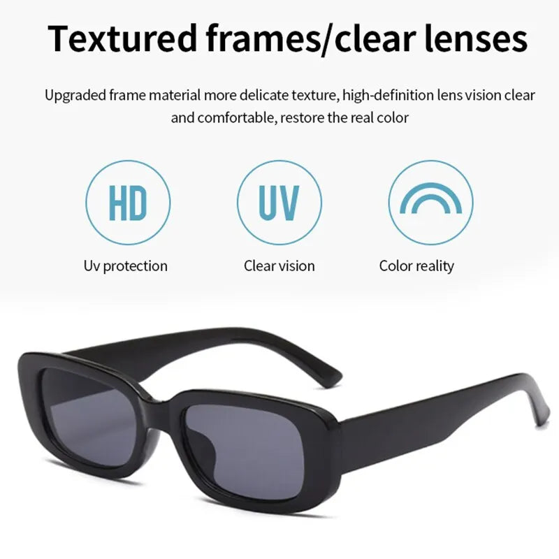 Retro kleine quadratische Sonnenbrille Männer und Frauen trend ige europäische und amerikanische Mode Street Shot Sonnenbrille UV-sichere Brille