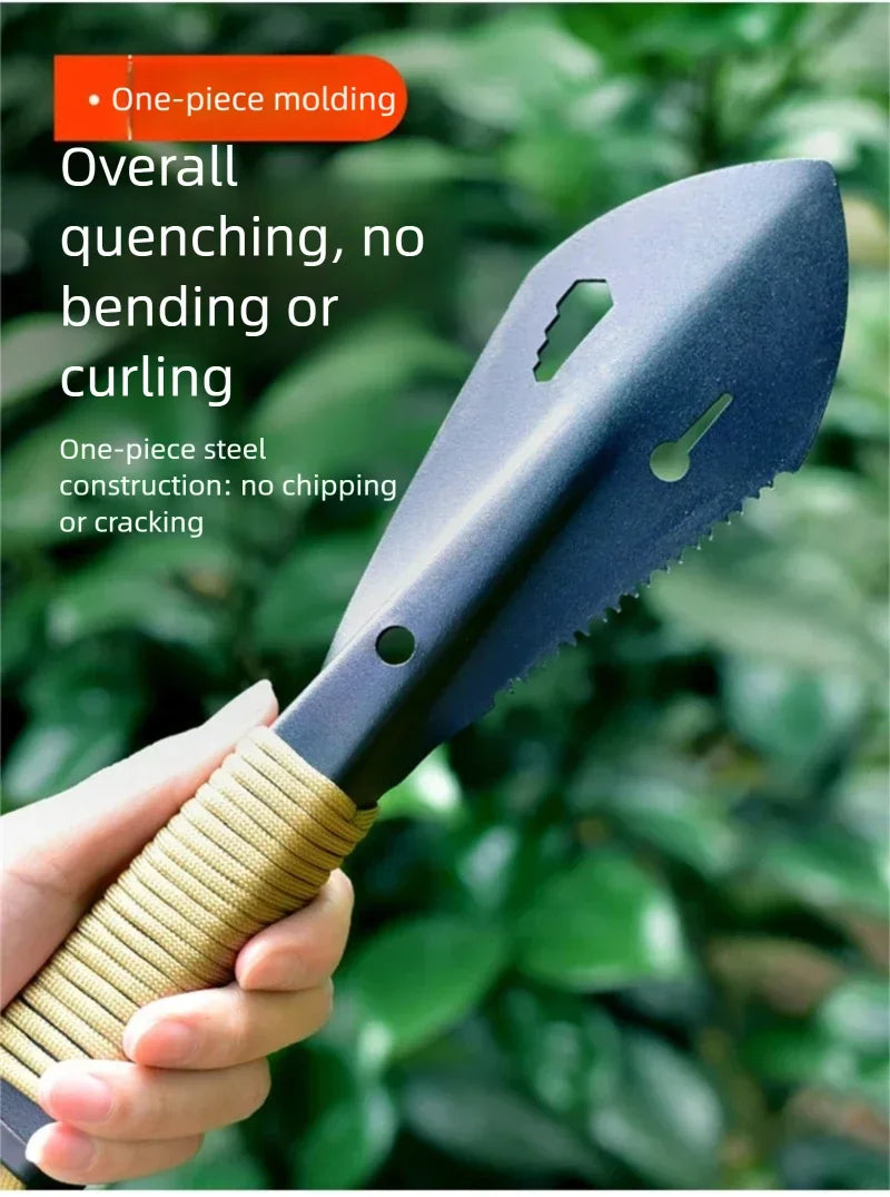 Multifunktionale Garten Schaufel Sägezahn Hex Wrench Graben Kelle Messer Speer Garten Bonsai Spaten Werkzeug Überleben Military Schaufel