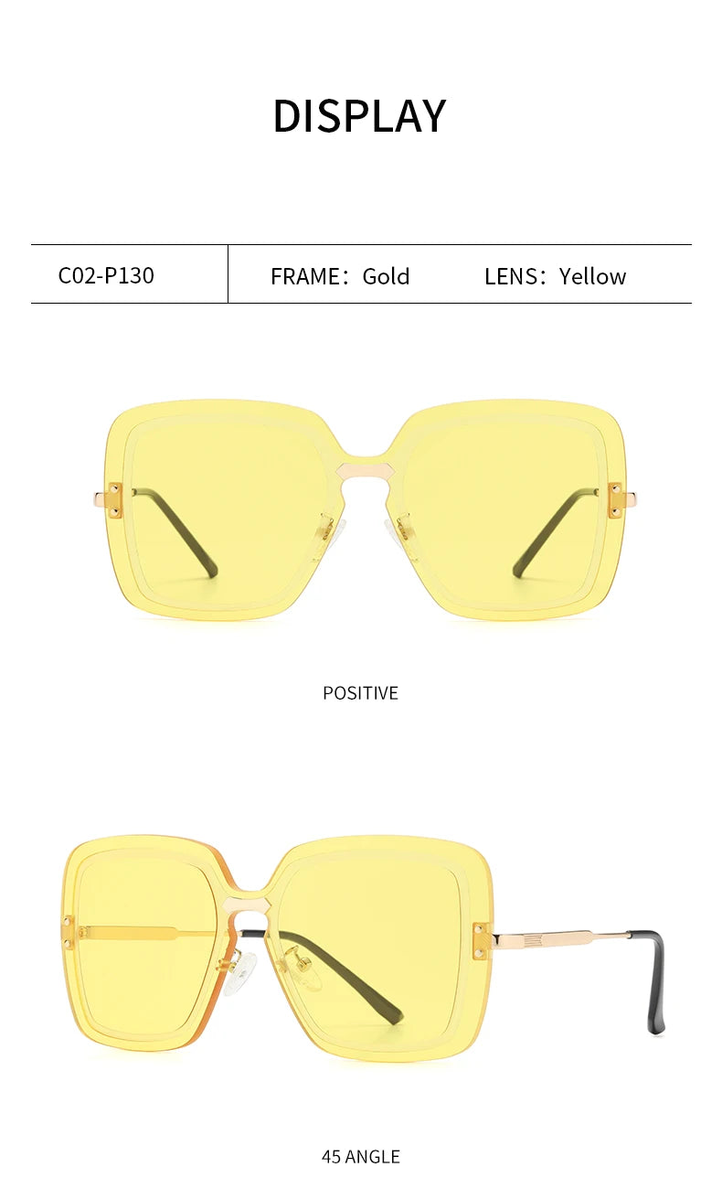 Fashion Street Shot Sonnenbrille im neuen Stil, Outdoor-Sonnenschutz, großer Rahmen, Unisex-Brille für einen trendigen Look