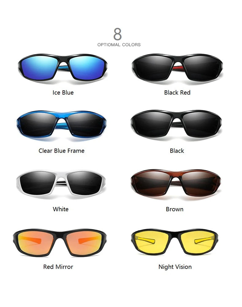 Mode Sport Sonnenbrille Männer Frauen Angeln Wandern Laufen Radfahren Bergsteigen Sport Mann Sonnenbrille UV400 Brillen