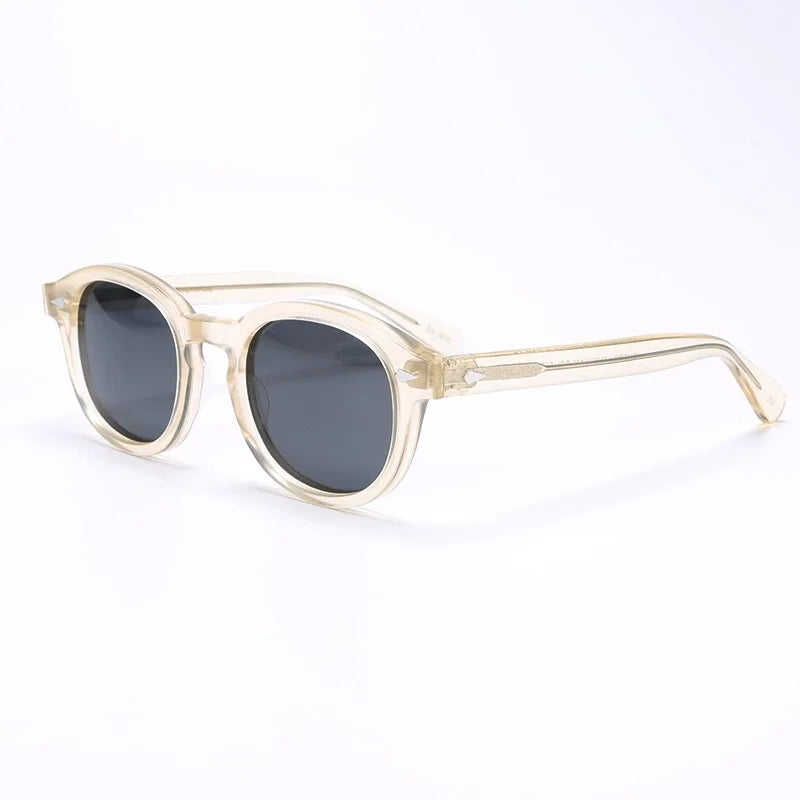 Lemtosh Sonnenbrille Mann Johnny Depp Polarisierte Sonnenbrille Frau Luxus Marke Vintage Acetat Rahmen Fahrer Schatten