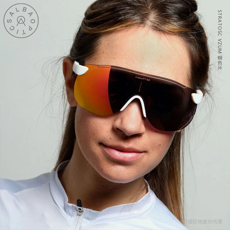 ALBA Radfahren Goggl Sonnenbrille Sport Radfahren Brille Mail Brille Fahrrad Mountainbike Brille männer Brillen ciclismo mtb