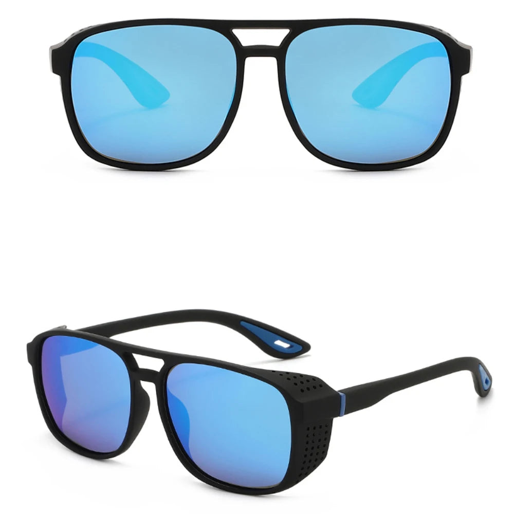 Outdoor-Sportbrillen, stilvolle Angel- und Fahrradbrillen für Herren, UV400-Sonnenbrillen, Retro-polarisierte Sport-Sonnenbrillen zum Einkaufen im Freien